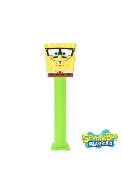 SPONGEBOB Candy Sponge Bob with Pez Toy (Nerdy)