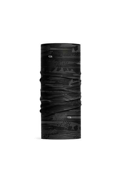 FG KONNİCHİWA Black Patterned Bandana Outdoor Neck Collar Motorcycle Women Men Buff Multi-Purpose Bandana