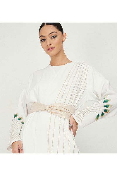 Rosette Abaya Glolden leavs