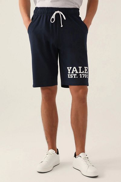 Yale Bermude pentru bărbați - bleumarin