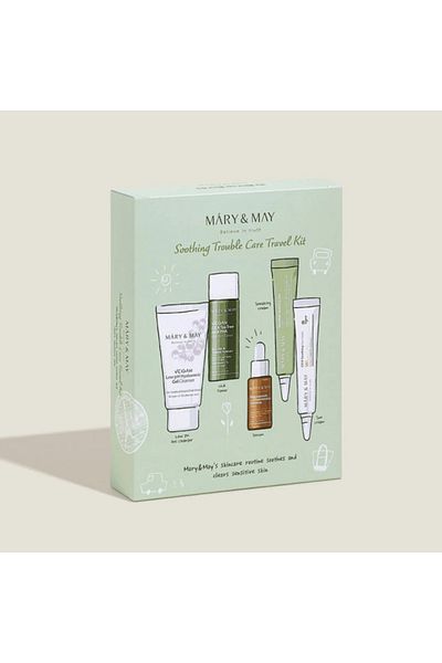 Mary & May Facial care set, Soothing Trouble Care, MARY&MAY, 5 pieces