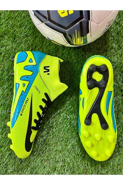 YUSUFSHOES PANTOF DE FOTBAL UNISEX PENTRU COPII ADULTI CAMPASAN CRAMPON