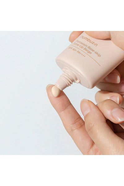 Numbuzin Toning Makeup Base No.3 SPF50+, Numbuzin, Porcelain Base-skip Tone Up Beige, 50ml