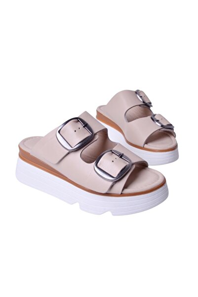 ALBİNİ Albini 25110388 Γυναικείες δερμάτινες παντόφλες