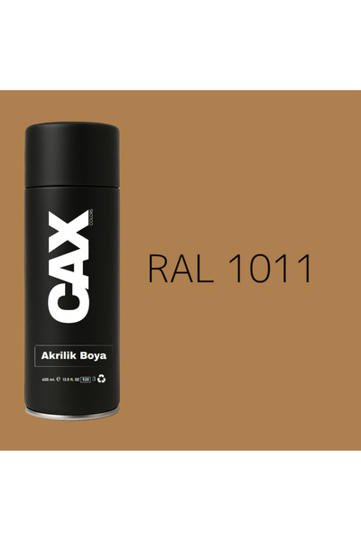 caxcolors Extra Pi̇gmentli̇ Özel Yapim Akri̇li̇k Sprey Boya 400 Ml (sari Tonl...