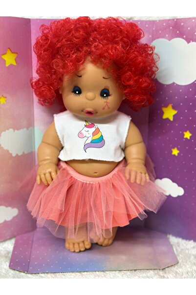 Sunman Dollz'n More Afro Şirin Kokulu Işıltılı Et bebek 25cm