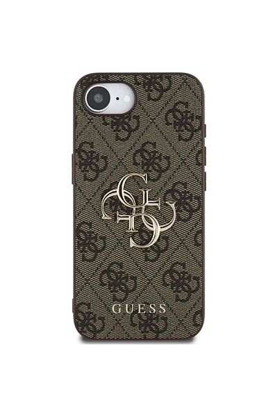 Guess Case For Iphone 16e, , Hardcase 4g Big Logo, Black