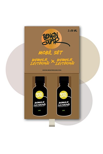 Rengin Suar BANMALIK 2X30 ML ORGANİK ERKEN HASAT NATÜREL SIZMA ZEYTİNYAĞI