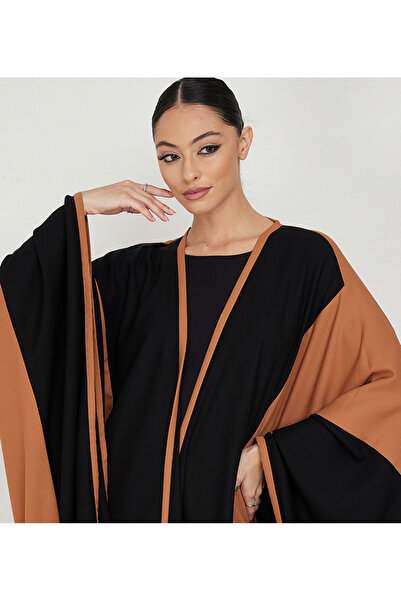 Rosette Abaya Orange Islamic Abaya