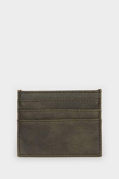 DeFacto Men's Faux Leather Card Holder F2984Axns