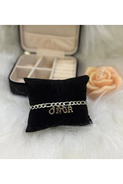 VENTİ VENTİSCA Couple Bracelet with Steel Name, Gift for Lover, Wife, Friend