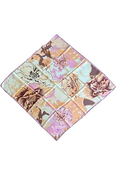 Silk Home Μεταξωτό Φουλάρι Tivil 37911 Ροζ Μικτό Σχέδιο