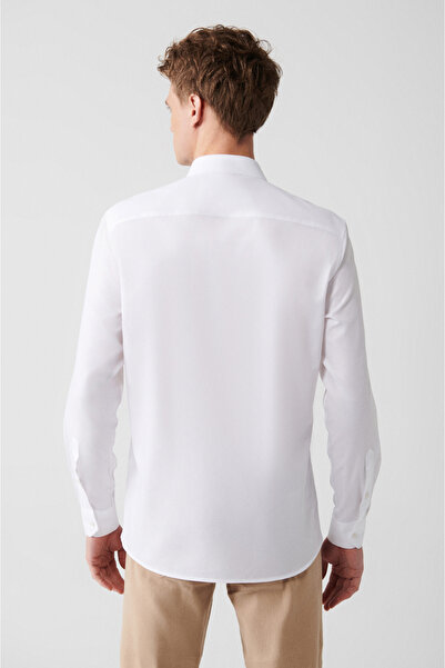Avva Чоловіча сорочка з класичним коміром, 100% бавовна, A31Y2011