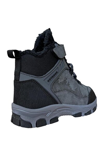 Liger Cold-Proof Children's Boots with Fur Inside (31-35) SMOKED