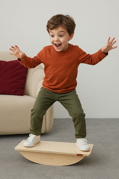 ESLENTA Wooden Balance Board for Kids