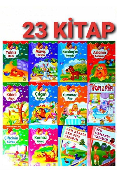 yuka yayıncılık 1 Sınıflar için Kolay Okuma Hikaye Kitapları Seti Tam 23 Adet