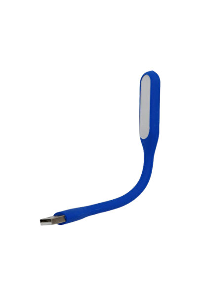 OEM Lampă LED pliabilă USB portabilă pentru laptop sau PowerBank – Albastră