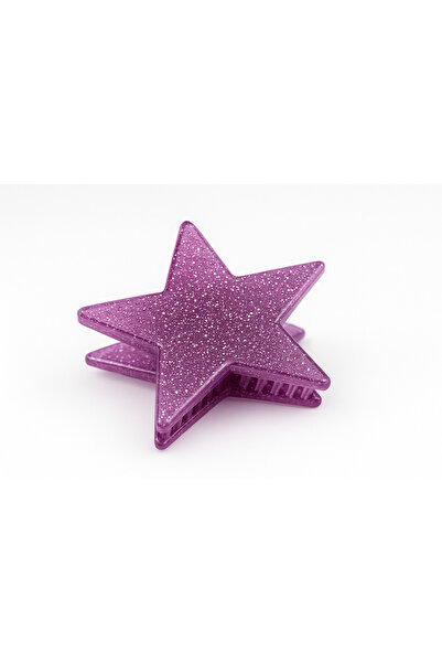 MakeWell Colorful Clothespin Hair Clips with Star Design