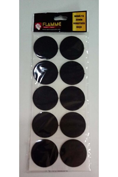 Leva House FLAMME KENDİNDEN YAPIŞKANLI MOBİLYA - ZEMİN KORUYUCU KEÇE - YUVARL...