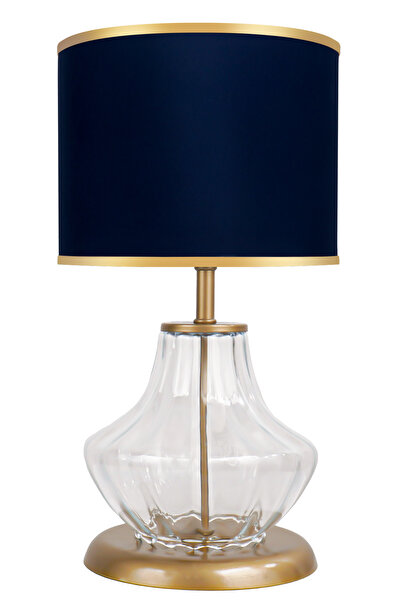 MINIMAL ETICARET VE BILGI TEKNOLOJILERI Prestige Gold - Navy Blue - Glass Lam...
