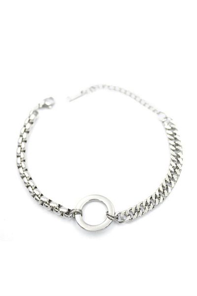 Royaleks Ring chain bracelet - silver