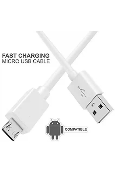Huawei Cablu de date și încărcare rapidă Micro USB 2A, alb - Vrac