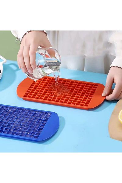 Mu Art Ahşap 160&Amp;Apos;Mini Cube Shaped Silicone Ice Box, Presentation Ice Box (5175)