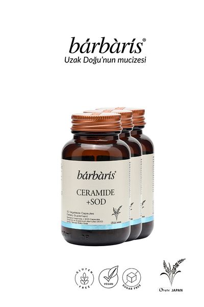Barbaris Barbaris Ceramide+Sod 30 Capsules*3 Pack