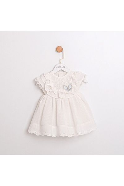 ministok Pedaliza Scallop Detailed Girl's Dress
