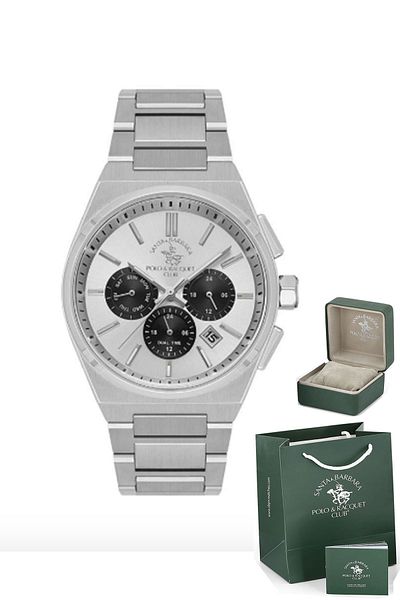 Santa Barbara Polo & Racquet Club Men's Wristwatch Model Sb.1.10533.1