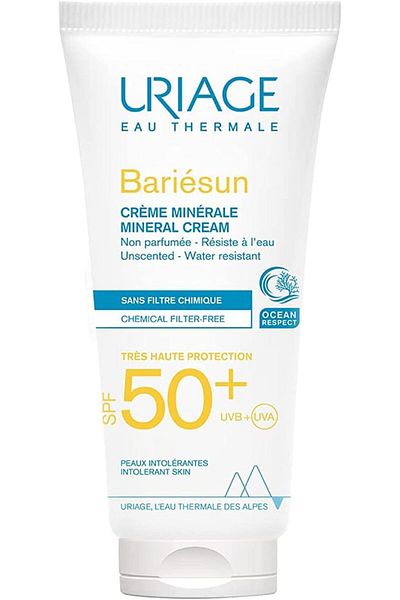 Uriage Bariésun Mineral Cream SPF 50+, 100ml, Sensitive