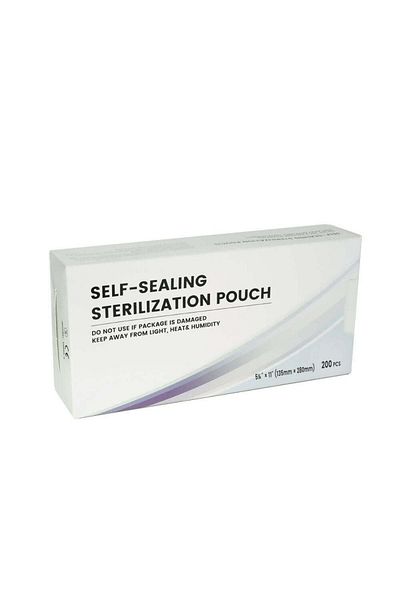 ST CLARA 200-count self-sealing sterilization bags