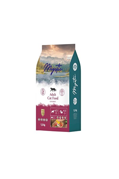 Mystic Az Tahıl Yetiş. Kedi Maması Gurme 1,5 Kg