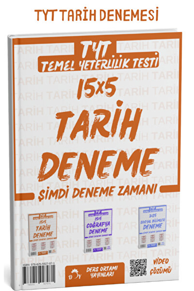 Ders Ortamı Yayınları 2026 Tyt Tarih Deneme Tamamı Video Çözümlü