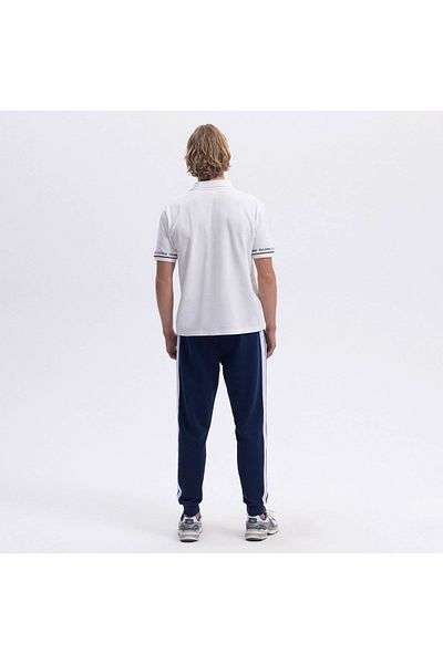 Ellesse Ανδρικό μπλουζάκι με γιακά πόλο Sartorıa White Em375