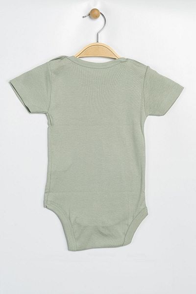 Aziz Bebe Baby Boy Girl 100% Cotton Bodysuit & Bodysuit with Snap Fasteners