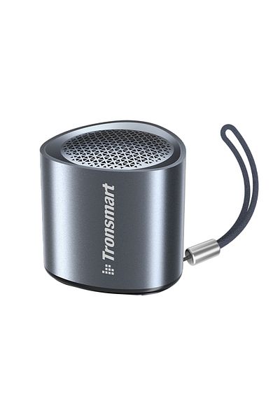 Tronsmart مكبر صوت ترونسمارت نيمو صغير محمول بتقنية البلوتوث، مقاوم للماء IPX7، بطارية تدوم حتى 12 ساعة، إقران ستيريو - أسود