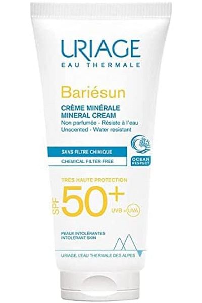 Uriage Bariésun Mineral Cream SPF 50+, 100ml, Sensitive