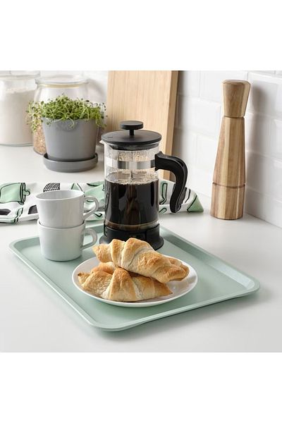 IKEA Tray, pale green, 37x29 cm