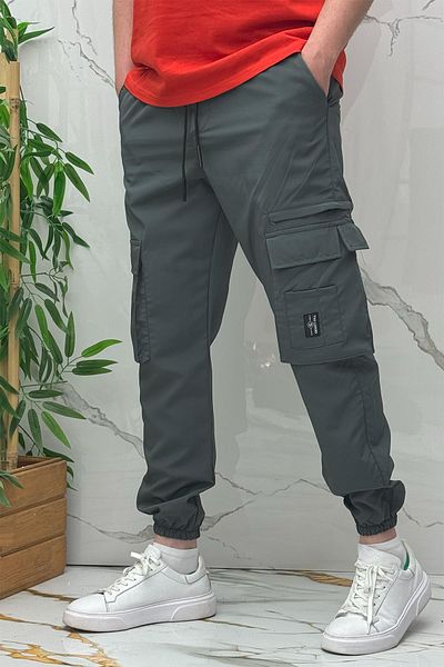WAFRA Full Lycra Comfortable Men's Cargo Pocket Trousers (Slim Fit)