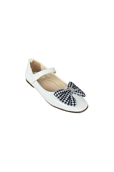 Liger WHITE Girl's Ballerina Shoes