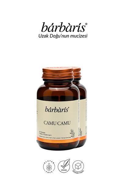 Barbaris Camu Camu Tablets 120 Antioxidant *2 Pack