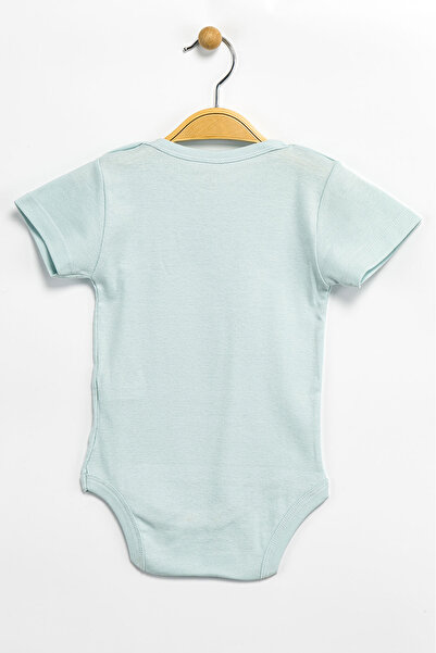 Aziz Bebe Baby Boy Girl 100% Cotton Bodysuit & Bodysuit with Snap Fasteners