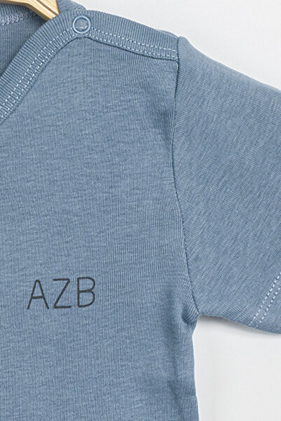 Aziz Bebe Baby Boy Girl 100% Cotton Bodysuit & Bodysuit with Snap Fasteners