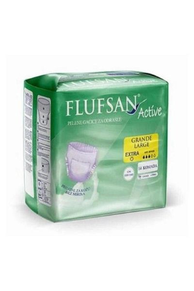 Flufsan Adult Diapers Large Size – 14 Diapers