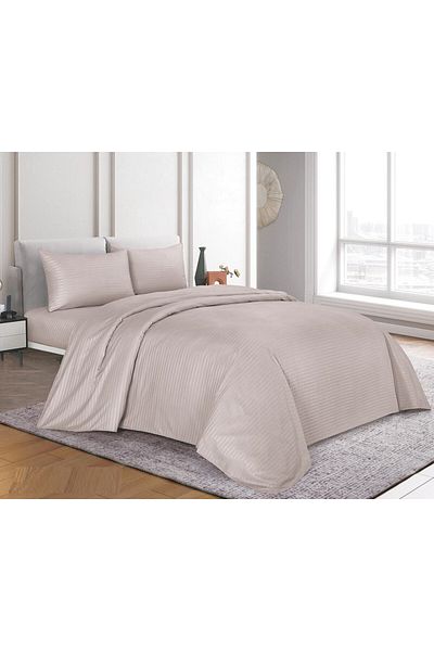 HOURS Horse Comforter Set for One Person, Luxury International Hotels, with Movable Filling, 5 Pieces, HOTEL-009