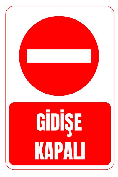 Girl Power 35 X 50 Closed for Departure Warning Sign 3 mm Foil Printing on Dekota
