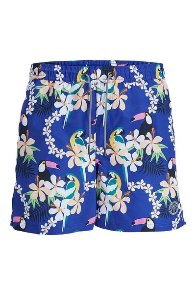 Jack & Jones JPSTFIJI JJSWIM AOP SS24 Μπλε ανδρικό μαγιό