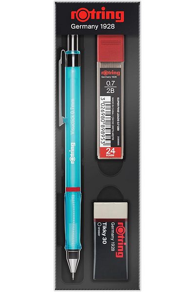 STOREMAX Jvnnastore Visuclick Versatil Pen 3-Piece School Set, Tip Pen 0.7 Mm, 0.7 Tip 2B, Eraser Gift
