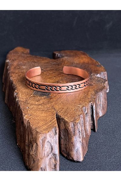 Rupen Kraft 100% copper bracelet adjustable chain pattern copper bracelet unisex copper bracelet